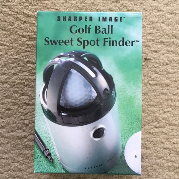 NEW Sharper Image Golf Ball Sweet Spot Finder - Picture 1 of 4